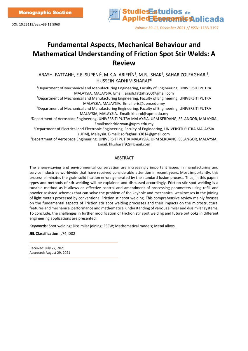 ISSN TRANSACTIONS OF. Vol. 39 No. 2 JOINING AND WELDING RESEARCH