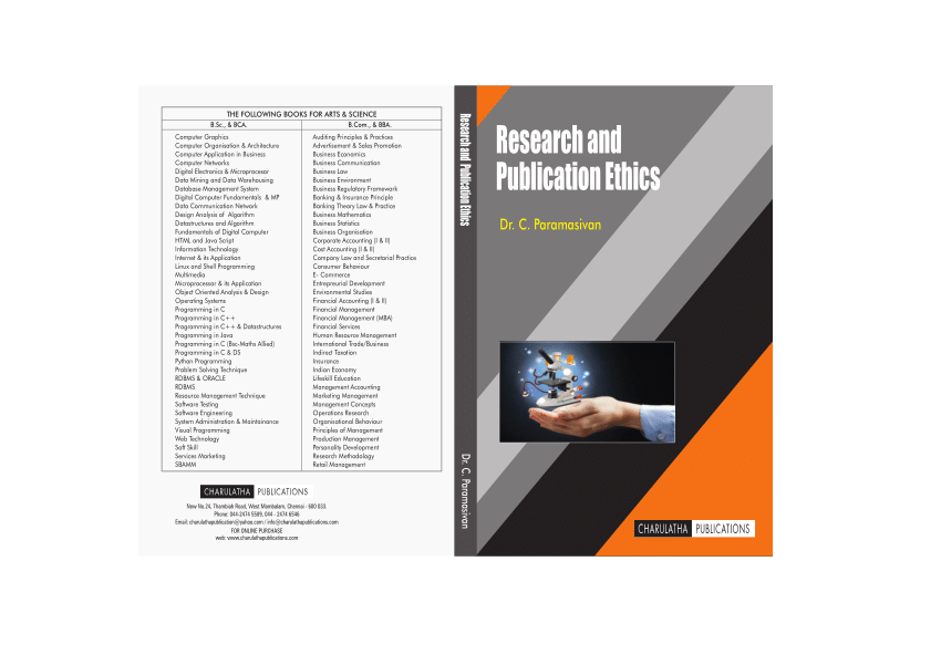 ethics in research book pdf