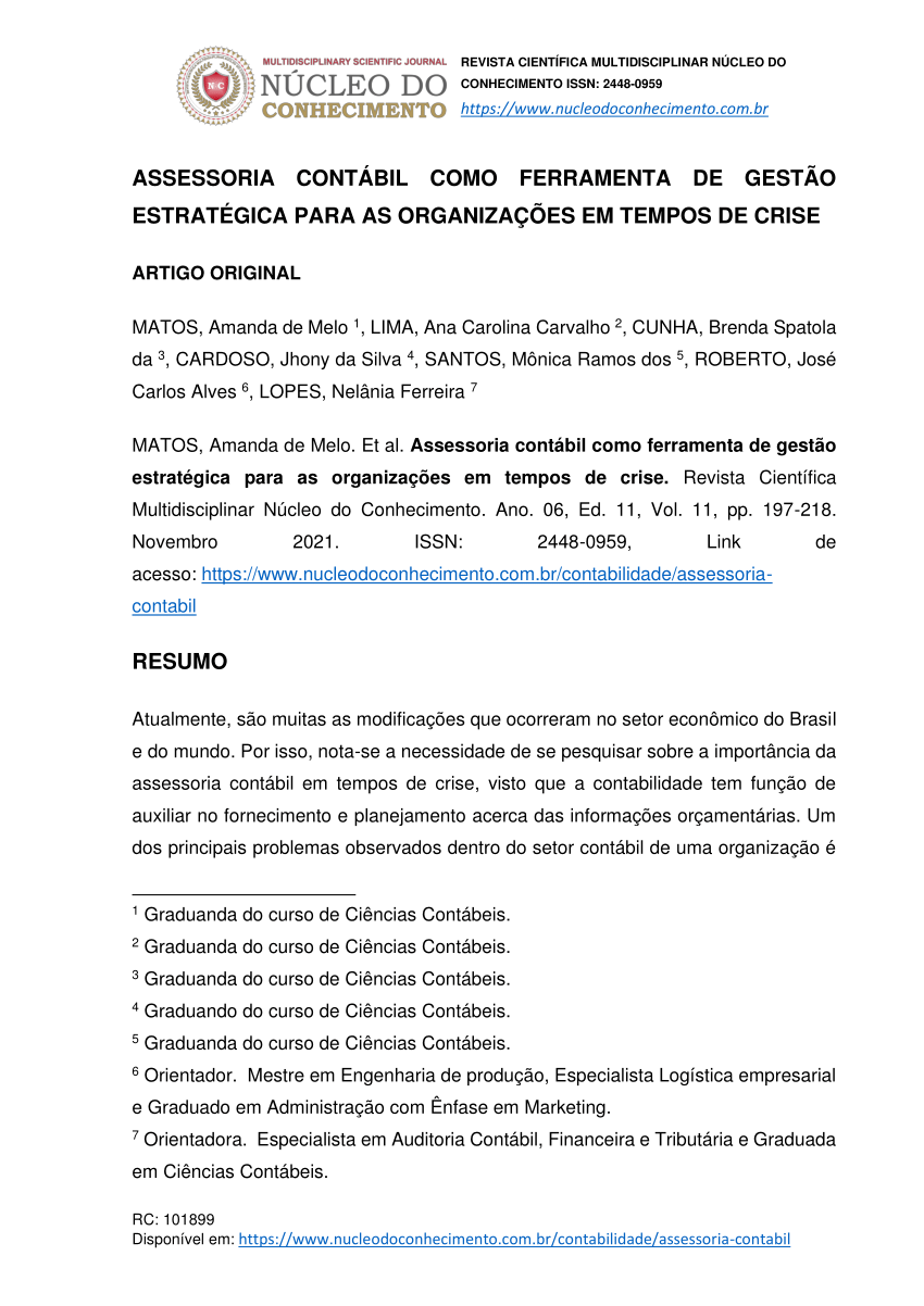 Organização Universo, Contabilidade,Assessoria Contábil S/S LTDA