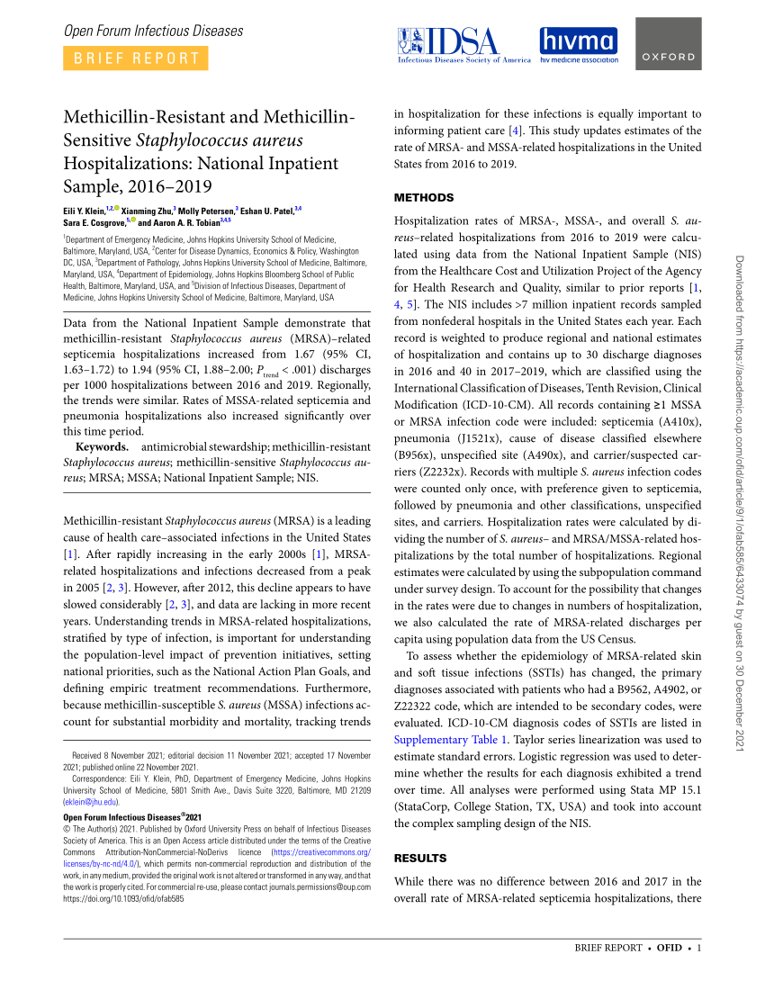 Staph Infection  Johns Hopkins Medicine