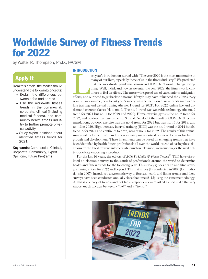 The 2023 Top Fitness Trends Review: #6 Outdoor Activities