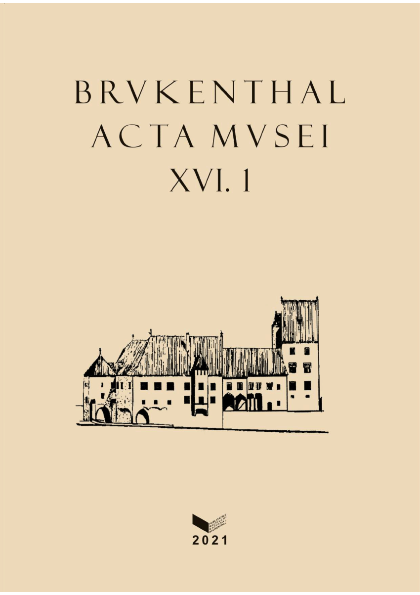 BRVKENTHAL. ACTA MVSEI - Muzeul Naţional Brukenthal