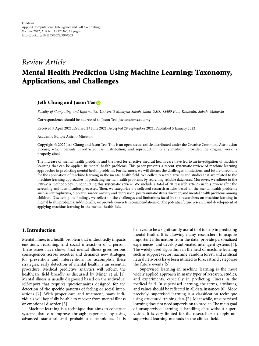 research papers on machine learning and artificial intelligence