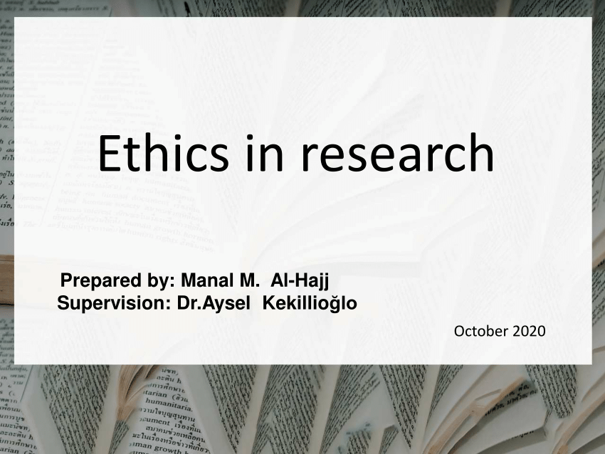 research ethics book pdf