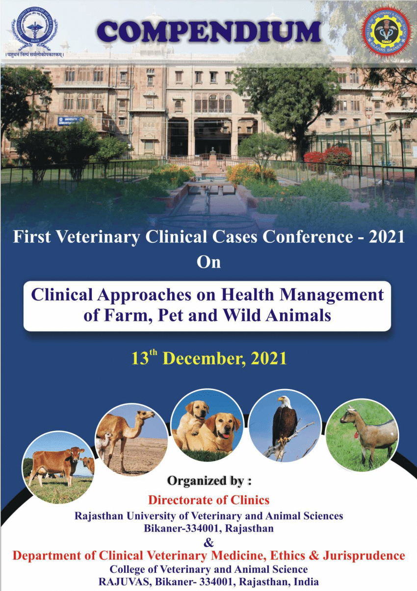 PDF) First Veterinary Clinical Cases Conference-2021on 