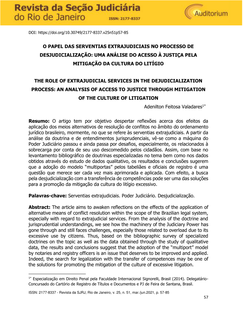 Artigo – Efeitos dos Cartórios – Por Arthur Del Guércio Neto – Colégio  Notarial