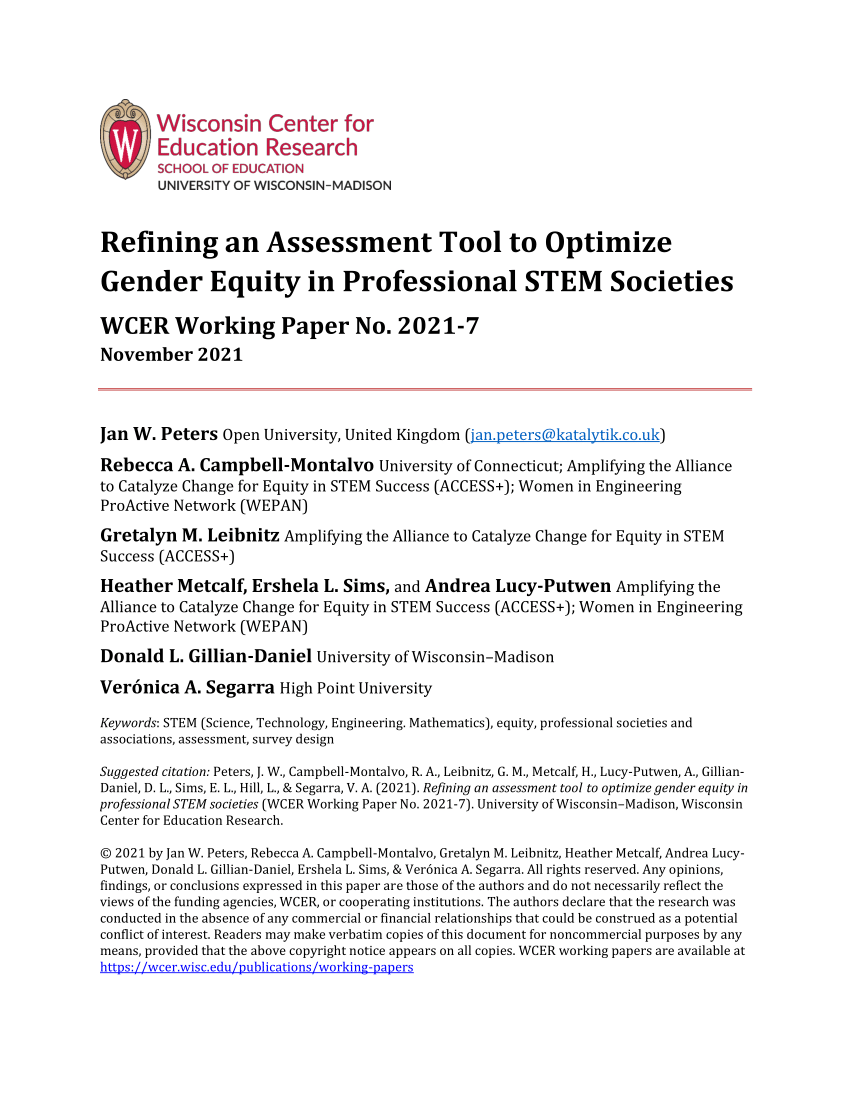 Membership Organization for STEM Society Professionals