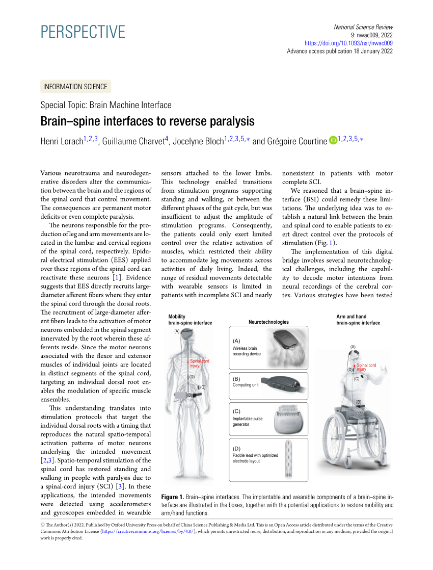 Reversing paralysis with electrical stimulation of neurons