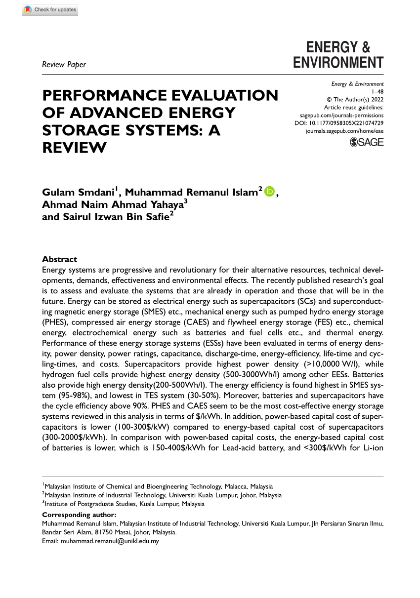 https://i1.rgstatic.net/publication/358016680_PERFORMANCE_EVALUATION_OF_ADVANCED_ENERGY_STORAGE_SYSTEMS_A_REVIEW/links/6575a4446610947889b2537c/largepreview.png