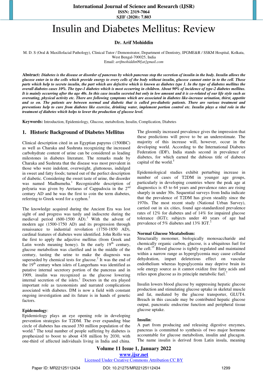 research paper on diabetes care