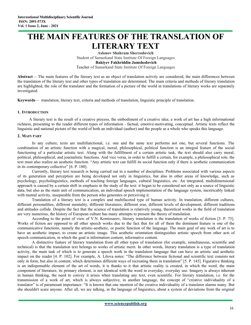 literary translation thesis pdf
