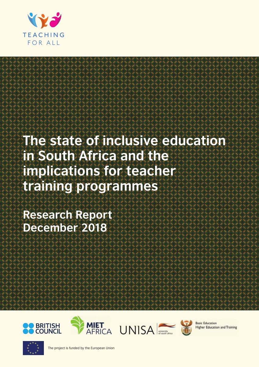 inclusive education in africa pdf