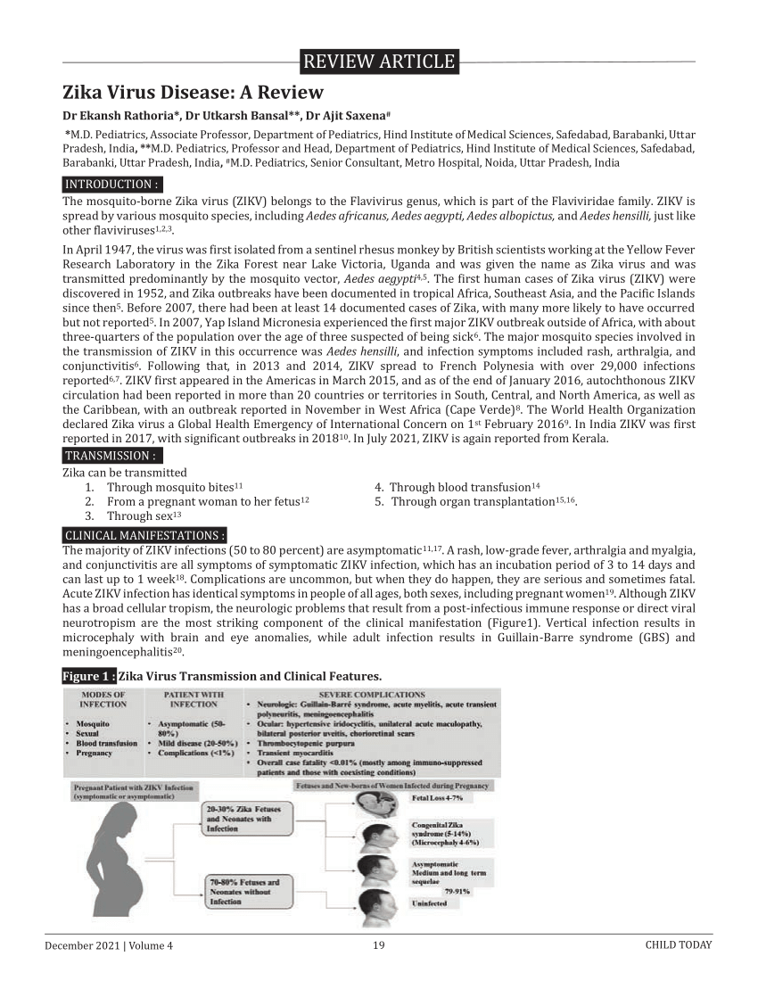 research paper on zika virus