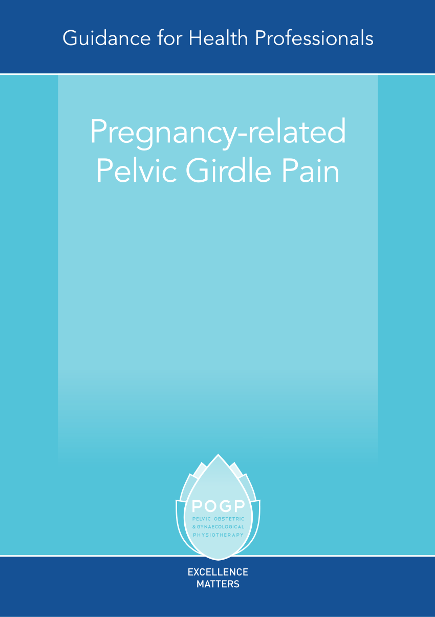 PDF) Pregnancy-related Pelvic Girdle Pain Guidance for Health Professionals