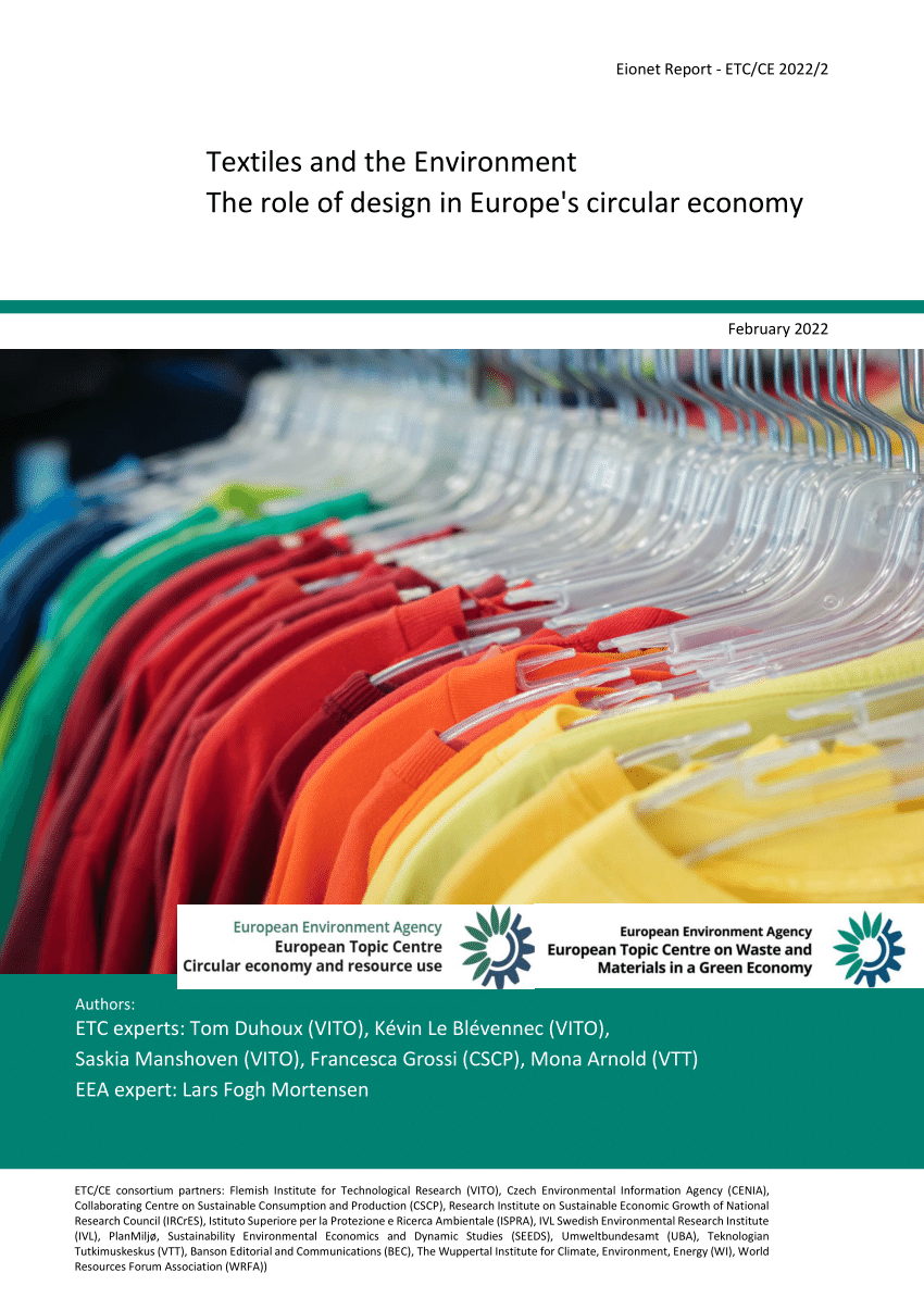 PDF) Textiles and the Environment - The role of design in Europe's
