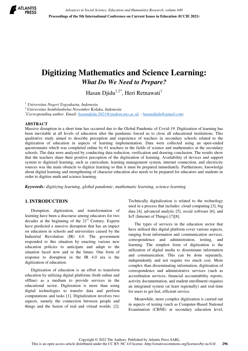 Examinations 2021  Mathematics, Learning and Technology