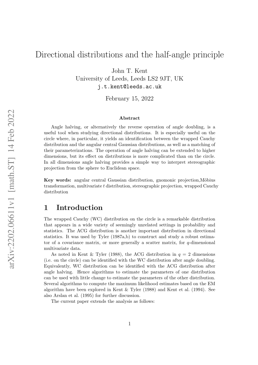 pdf-directional-distributions-and-the-half-angle-principle