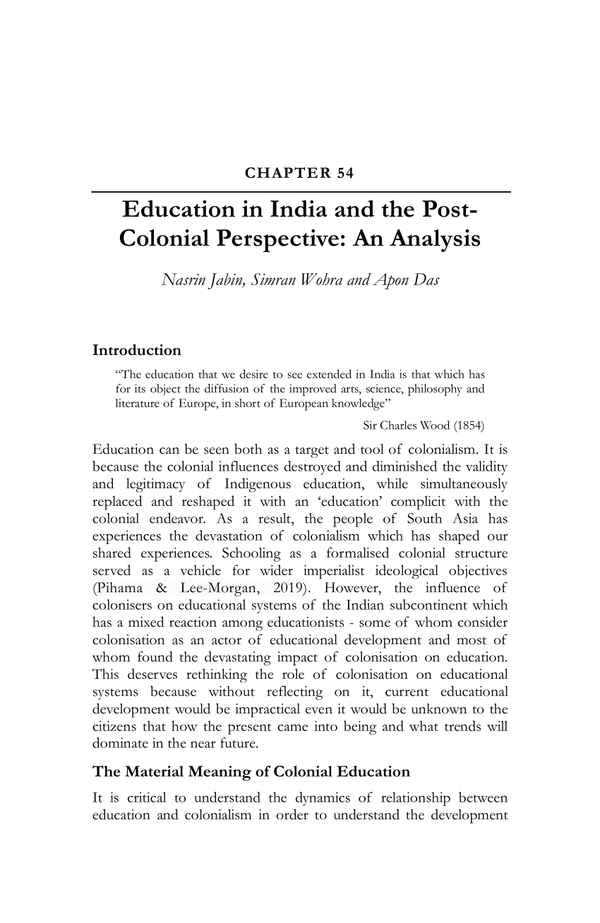 dissertation on education in india pdf in hindi