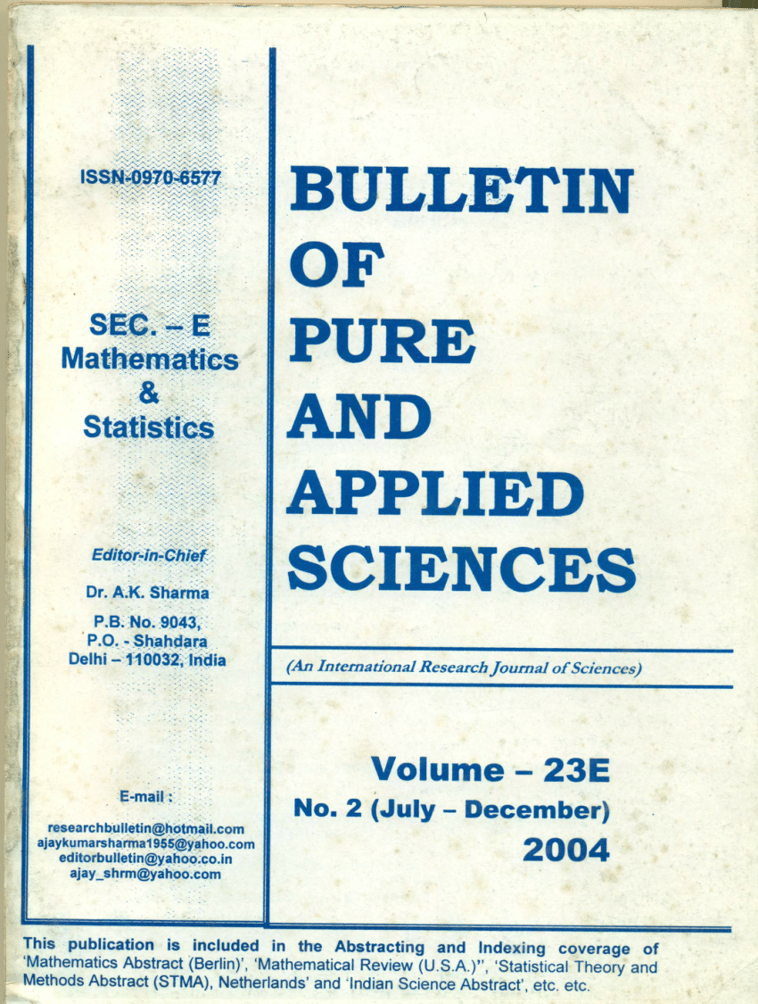 cover page of article review