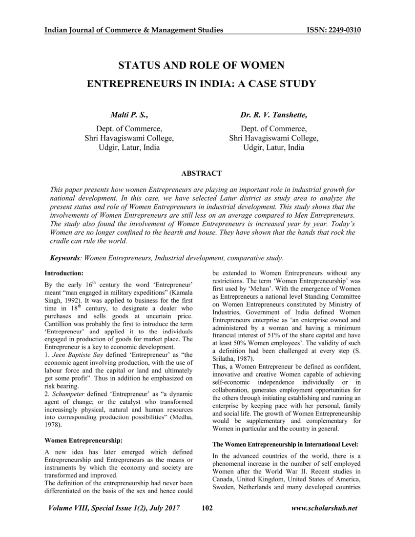 case study of entrepreneurs in india