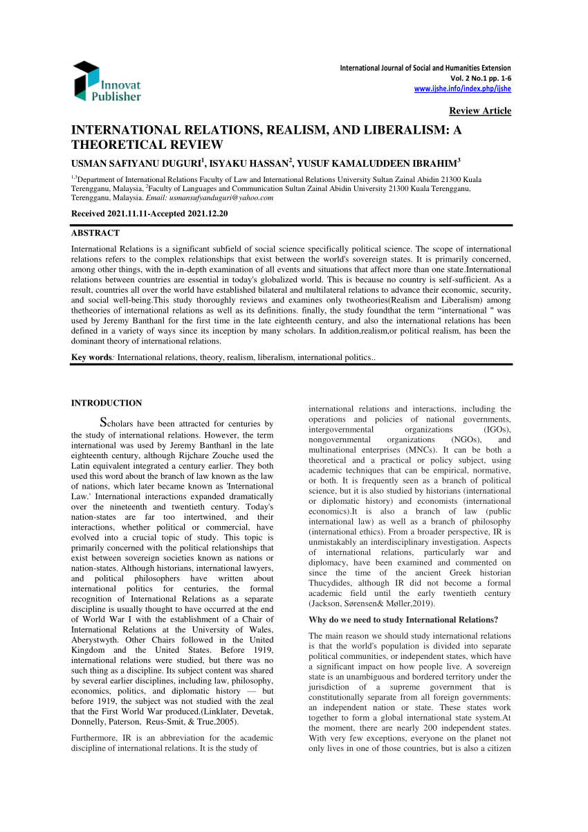 master thesis international relations pdf