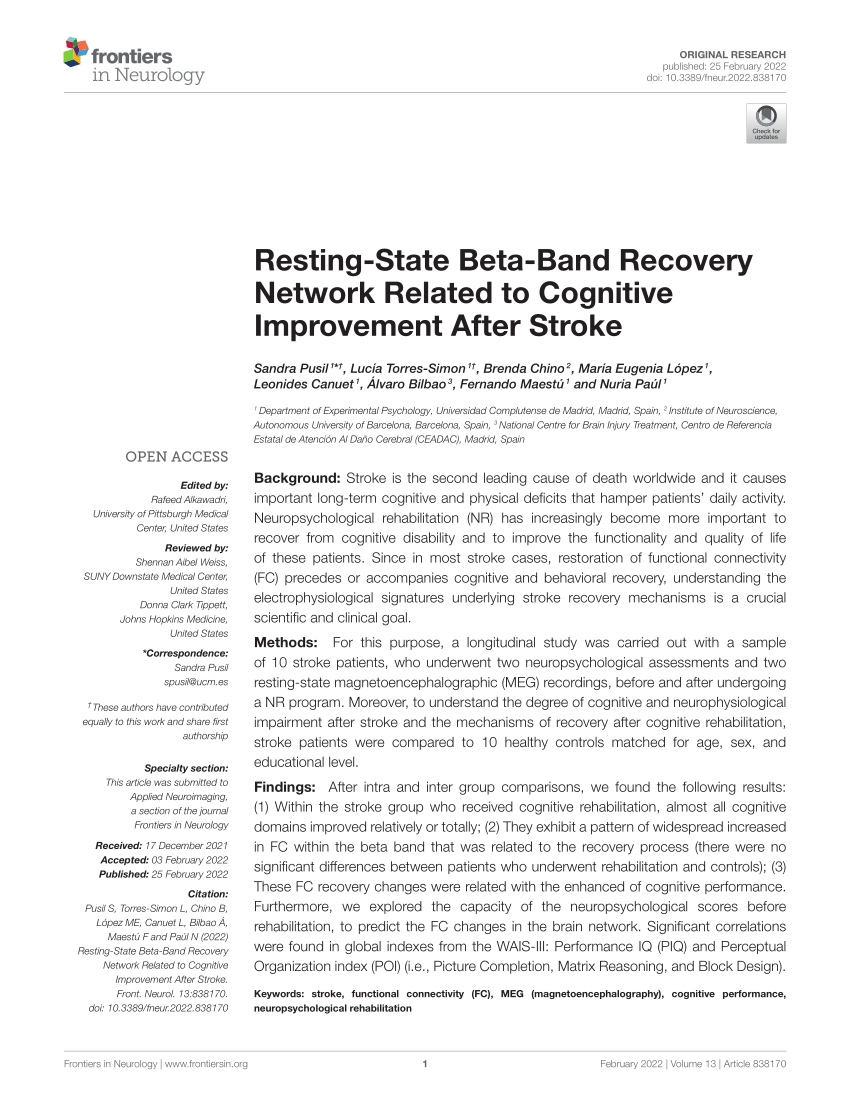 Frontiers  Neuropsychological Assessments of Patients With Acquired Brain  Injury: A Cluster Analysis Approach to Address Heterogeneity in Web-Based  Cognitive Rehabilitation