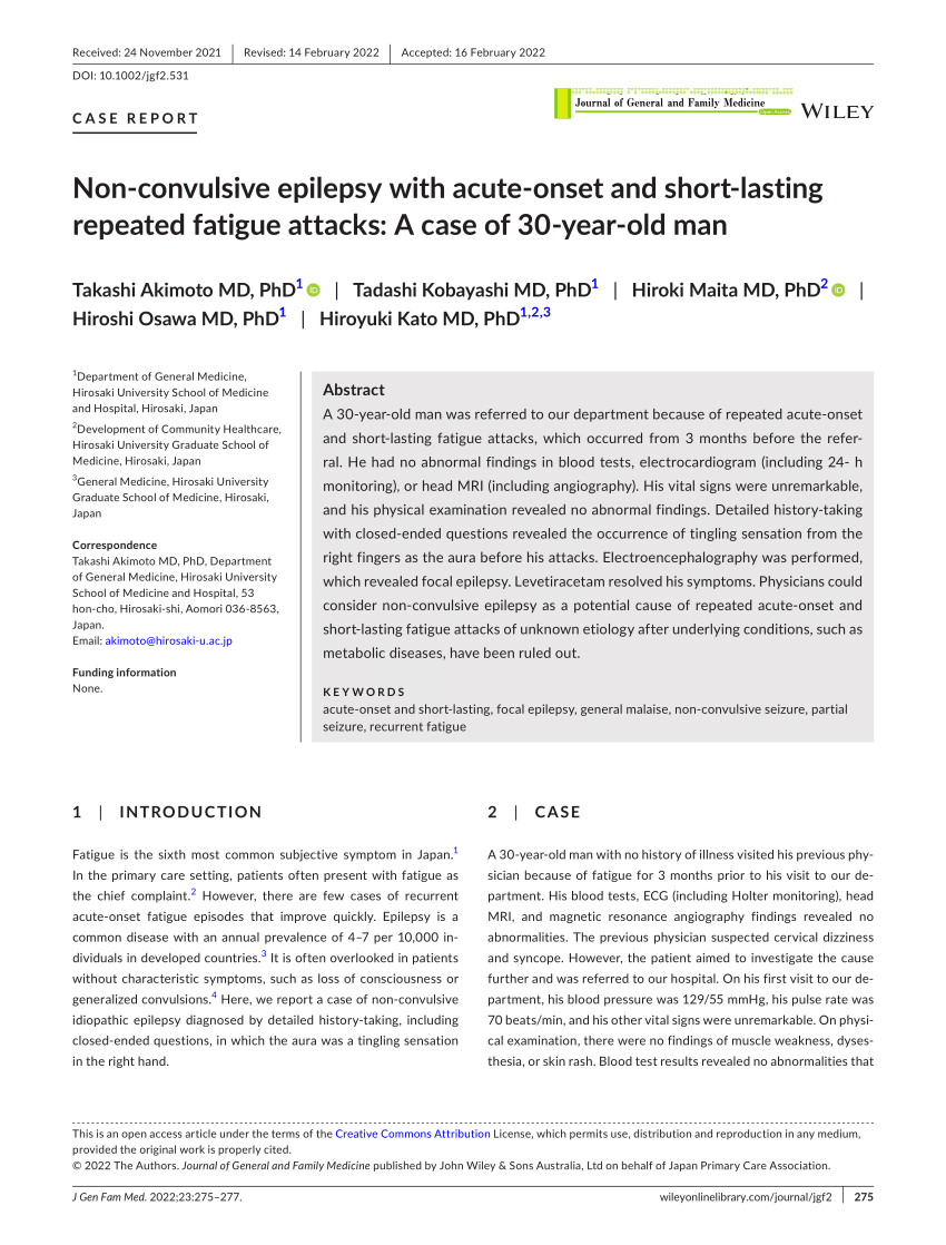 Pseudo-fever caused by predictive electronic thermometers: A case report -  Hiroki Maita, Tadashi Kobayashi, Takashi Akimoto, Hiroshi Osawa, Hiroyuki  Kato, 2022