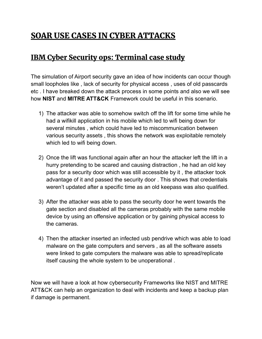 cyber security case study examples pdf
