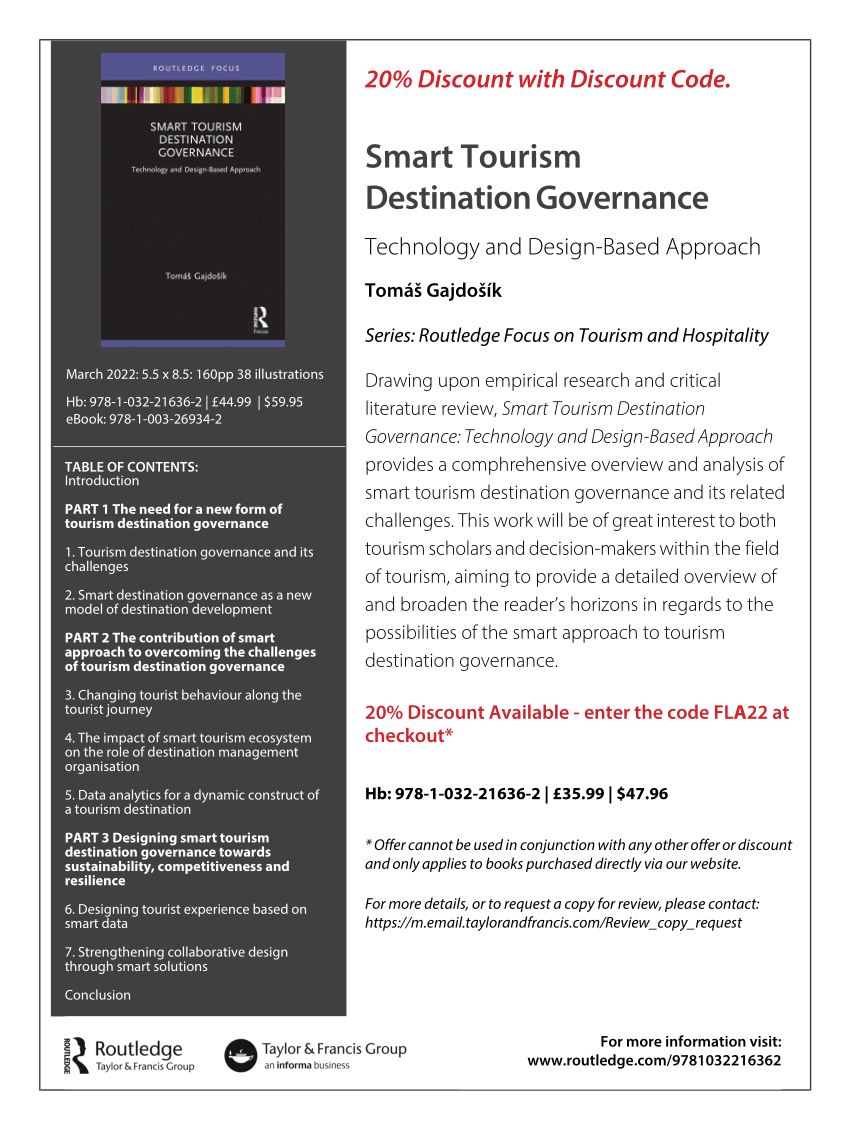 smart tourism destination governance