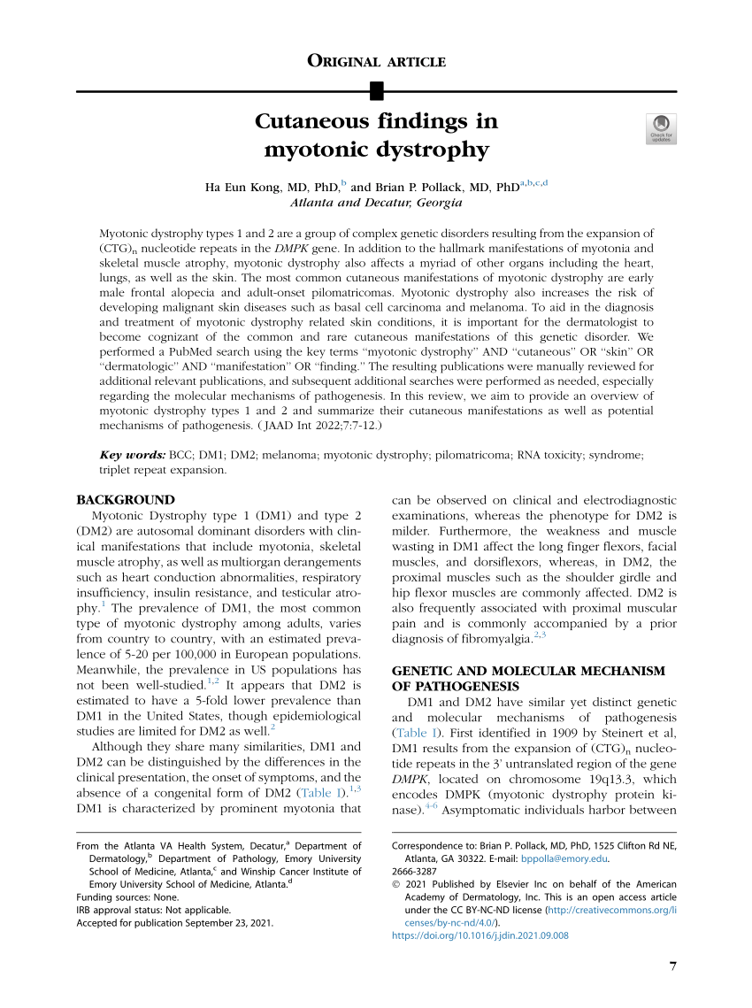 case report and literature review myotonic dystrophy