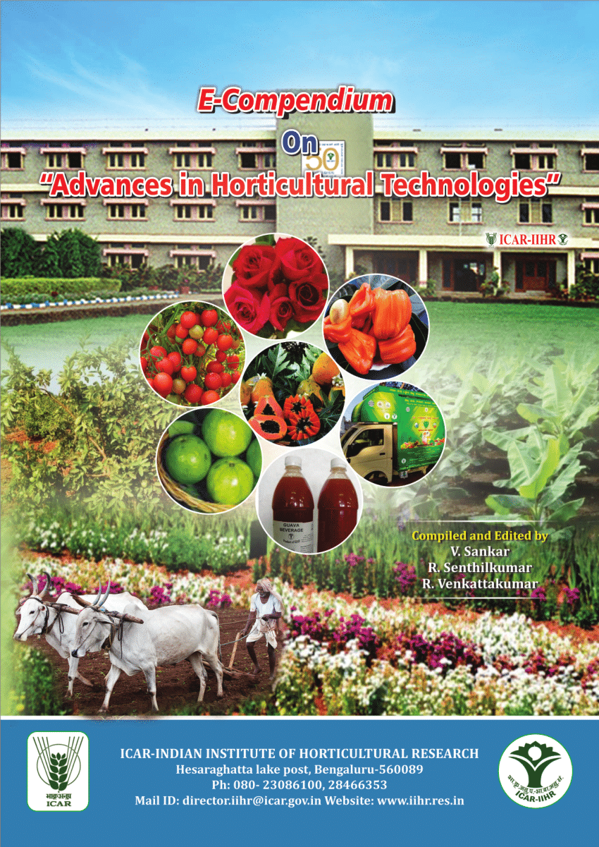 PDF) e-Compendium on Advances in Horticultural Technologies