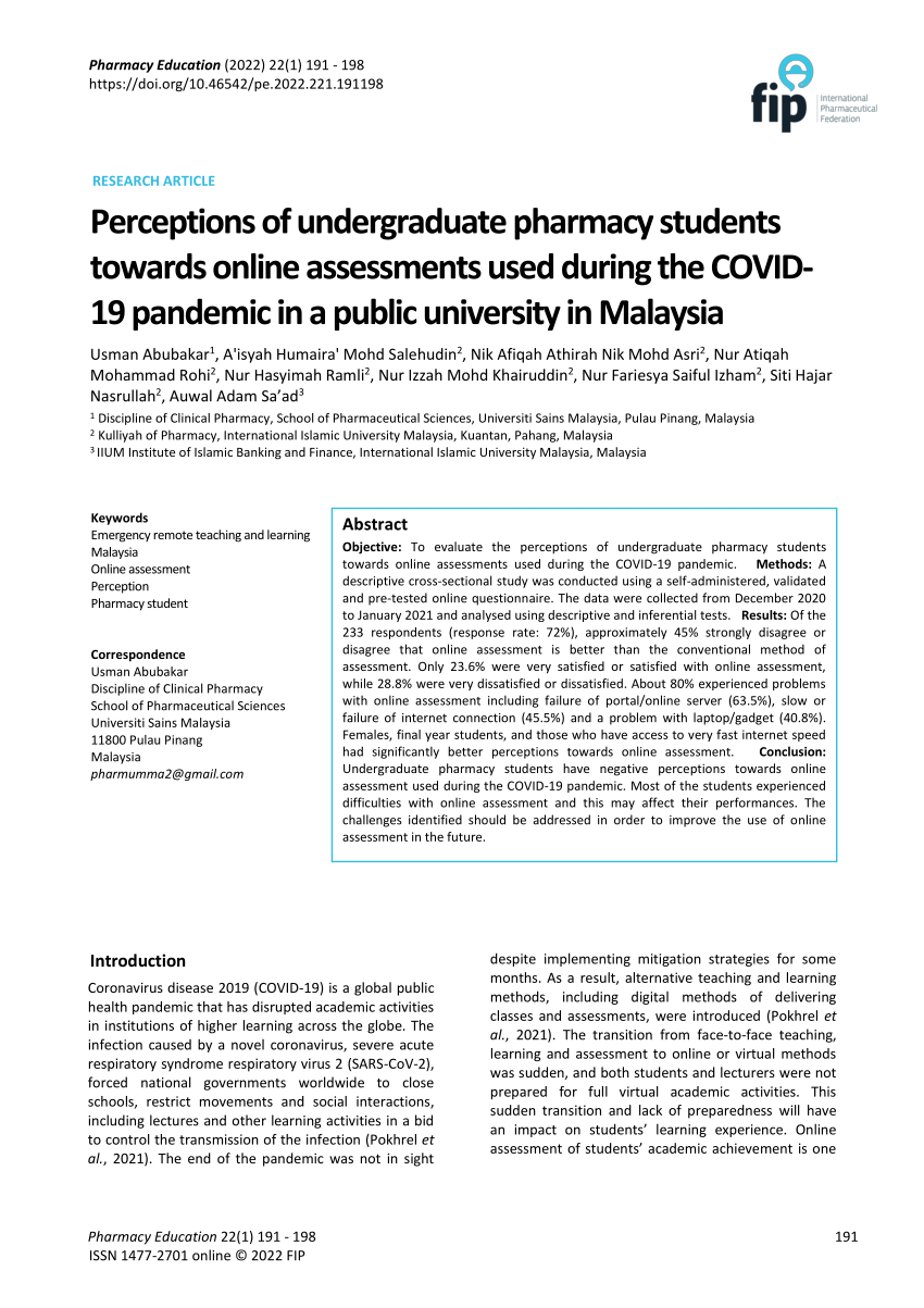 research topics for undergraduate pharmacy students