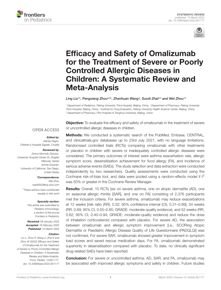 pdf-efficacy-and-safety-of-omalizumab-for-the-treatment-of-severe-or