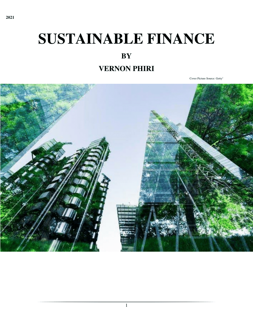 research on sustainable finance