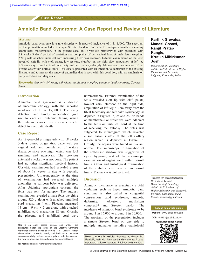 Pdf Acrania Exencephaly Anencephaly Sequence