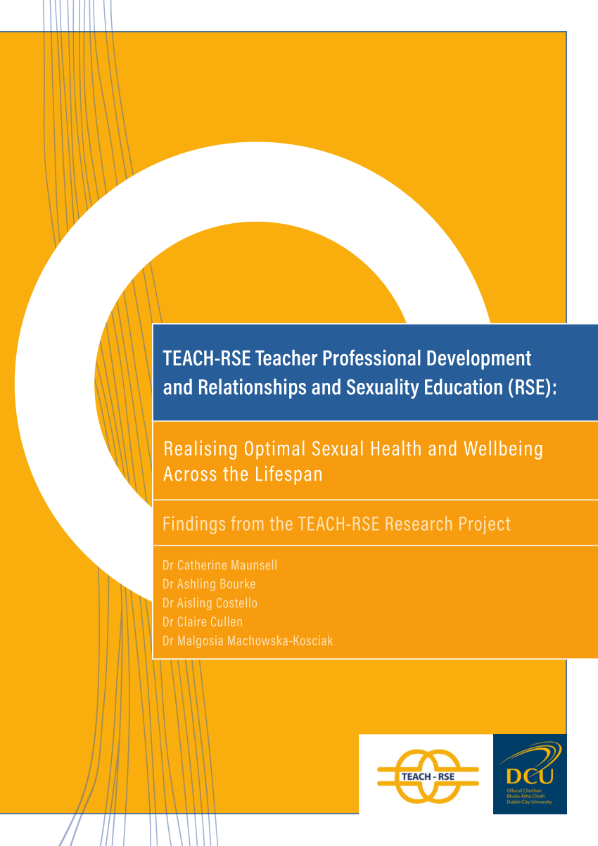 Pdf Teach Rse Teacher Professional Development And Relationships And Sexuality Education