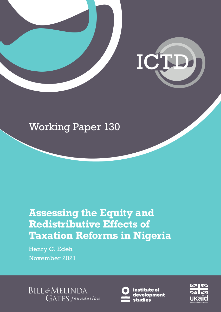 research topics on taxation in nigeria