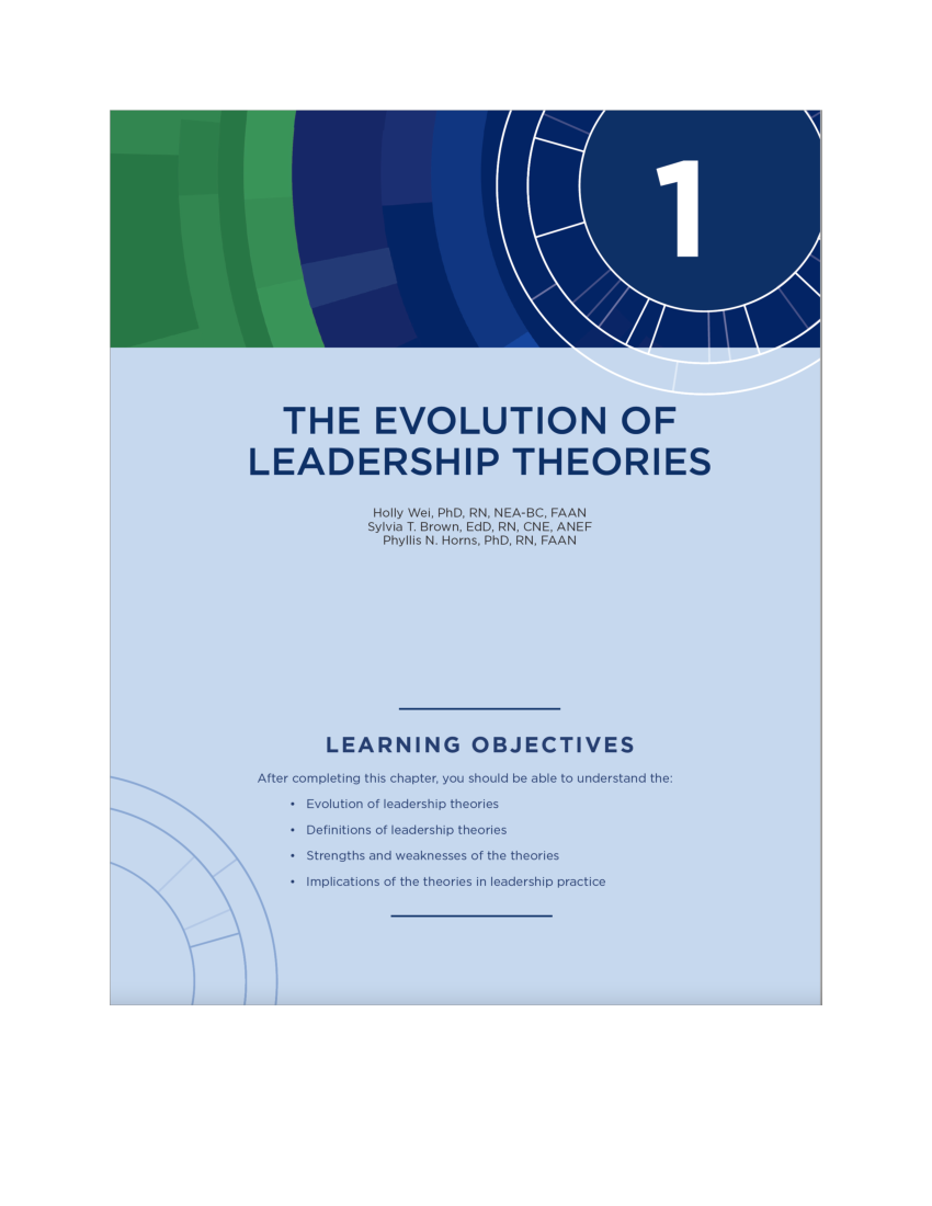 research papers leadership theories