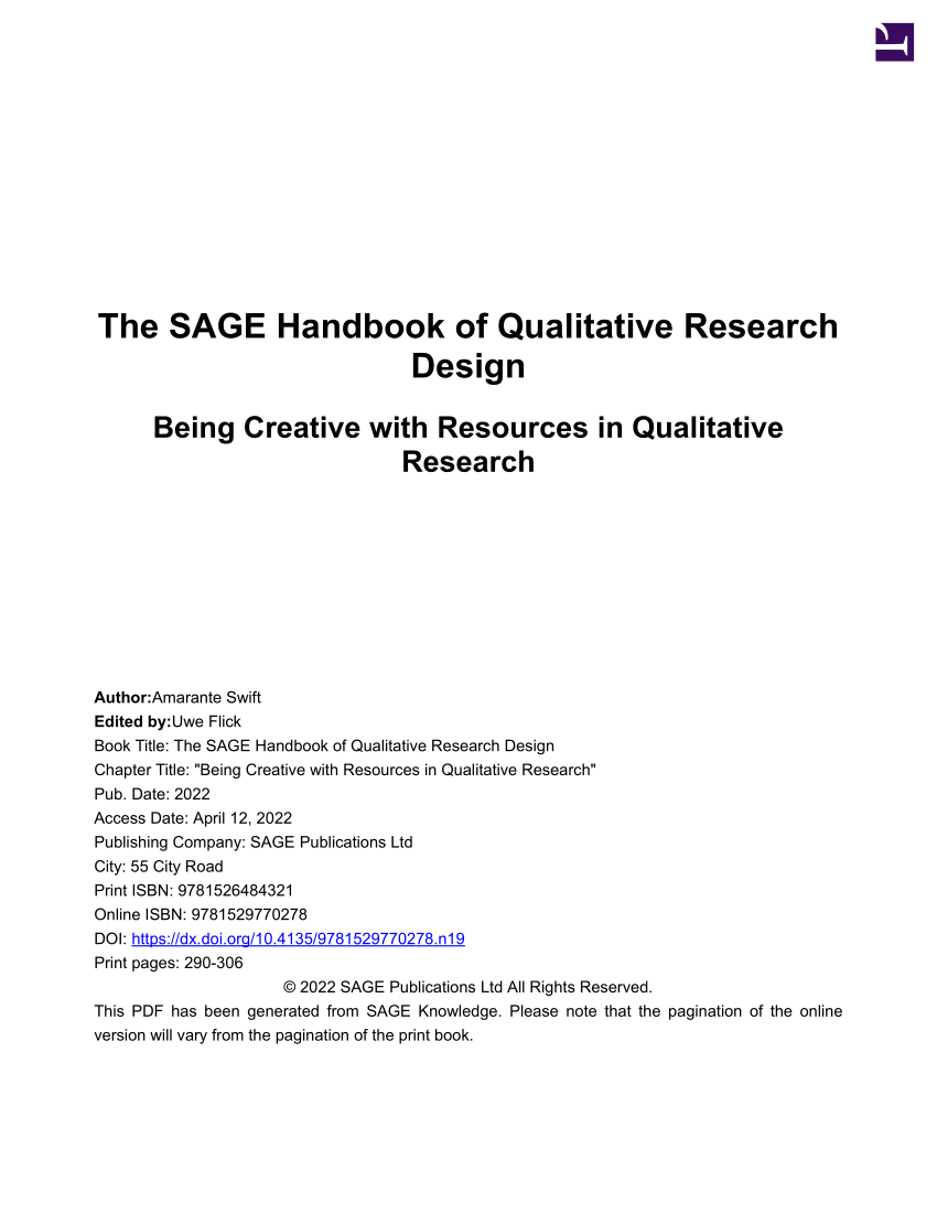 the handbook of qualitative research pdf