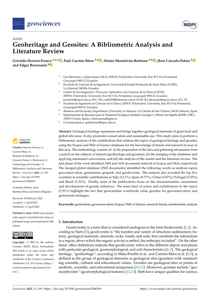 a literature review with bibliometric analysis