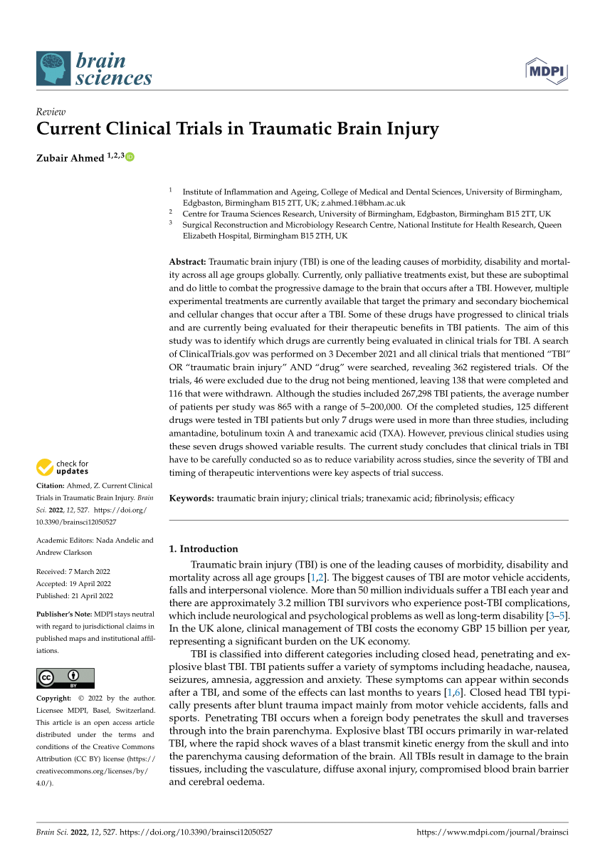 Erythropoietin in traumatic brain injury (EPO-TBI): a double-blind