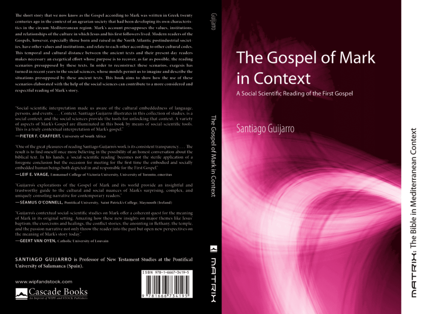 the gospel according to mark jorge luis borges