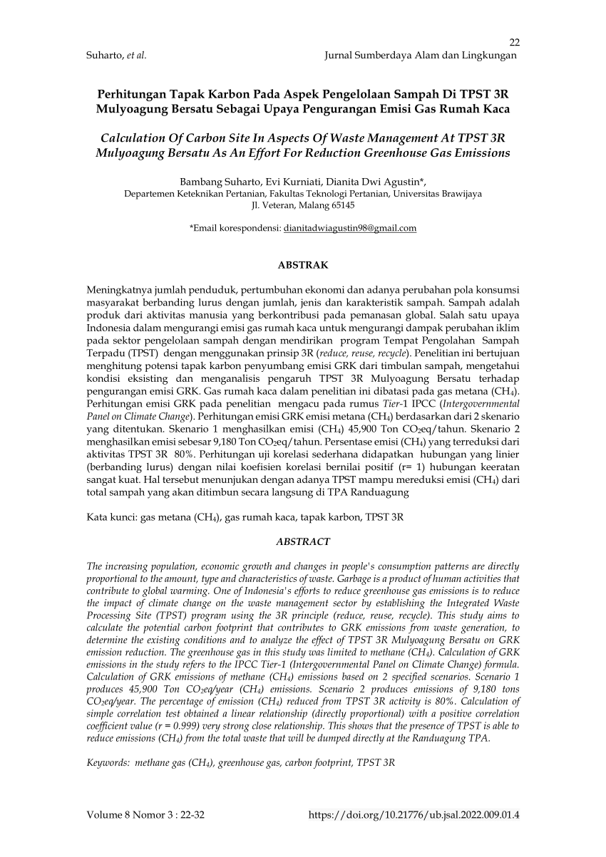Pdf Perhitungan Tapak Karbon Pada Aspek Pengelolaan Sampah Di Tpst R Hot Sex Picture 6930