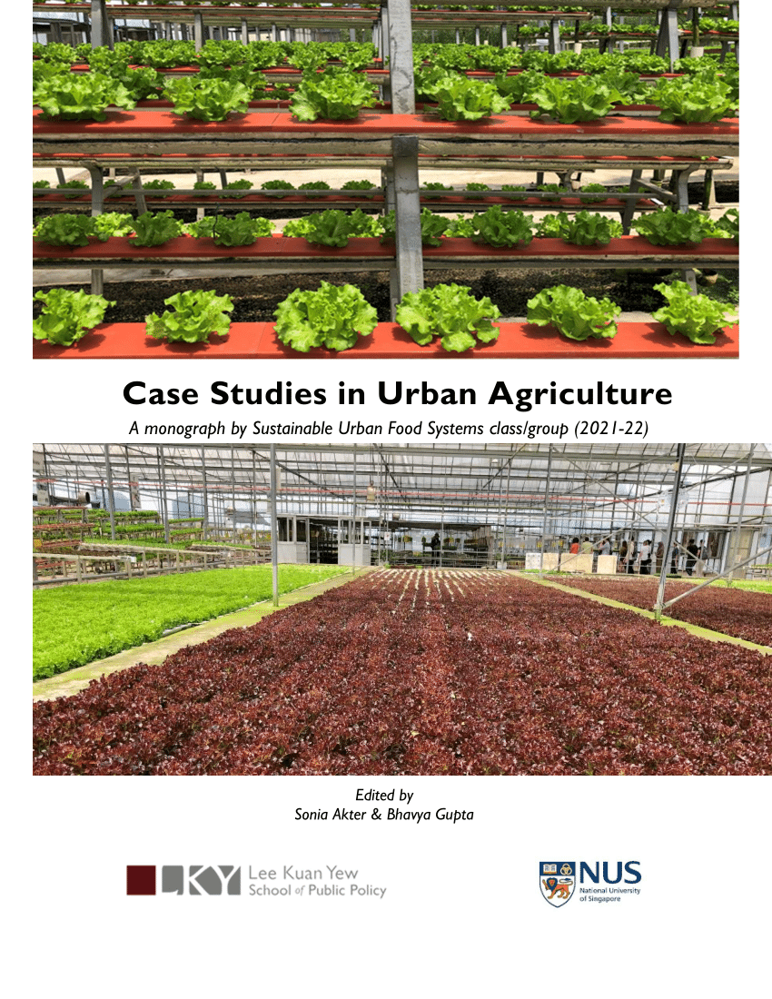 thesis of urban agriculture