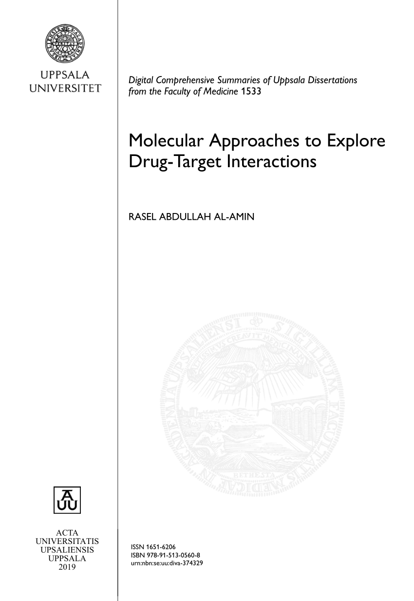 thesis on drug drug interactions