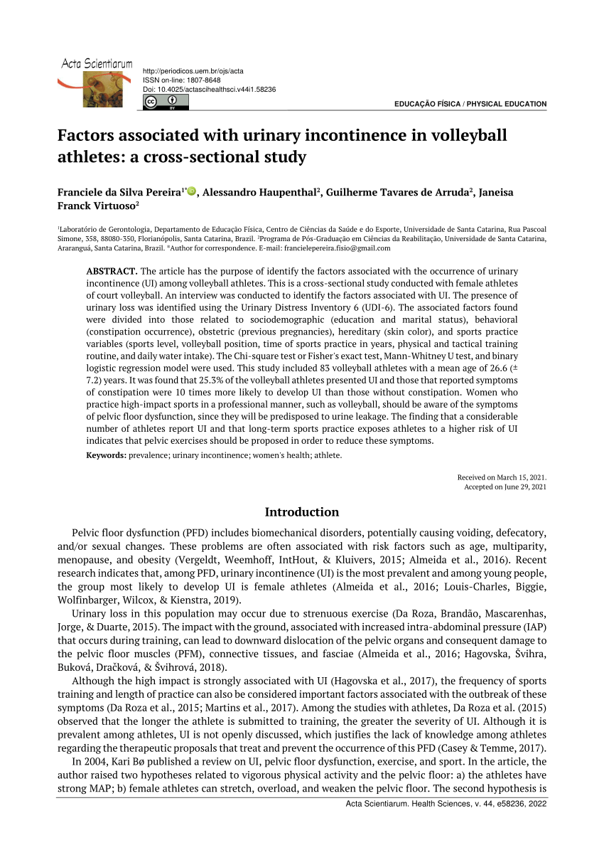 SciELO - Brasil - Risk factors for postpartum urinary incontinence Risk  factors for postpartum urinary incontinence