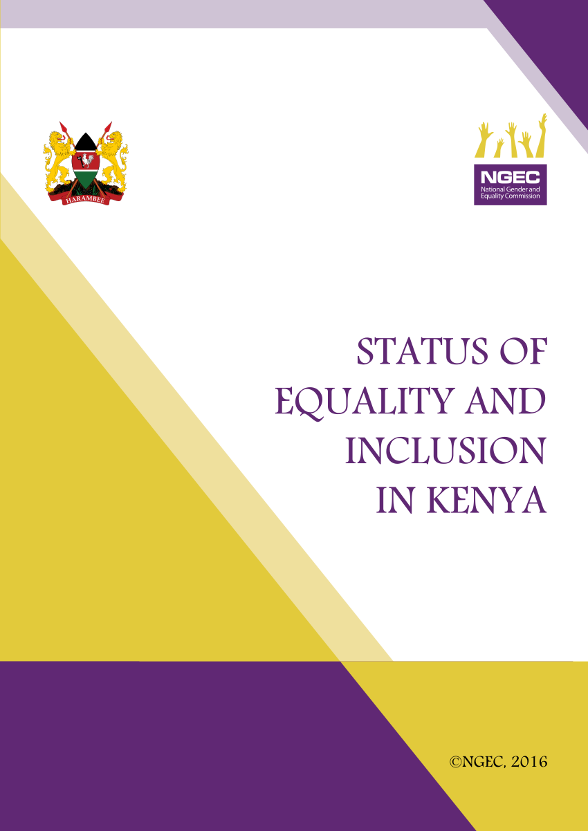 thesis on gender equality in kenya