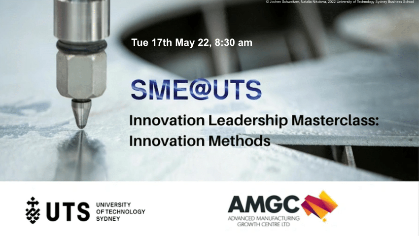 Pdf Innovation Leadership Masterclass Innovation Methods Smeuts