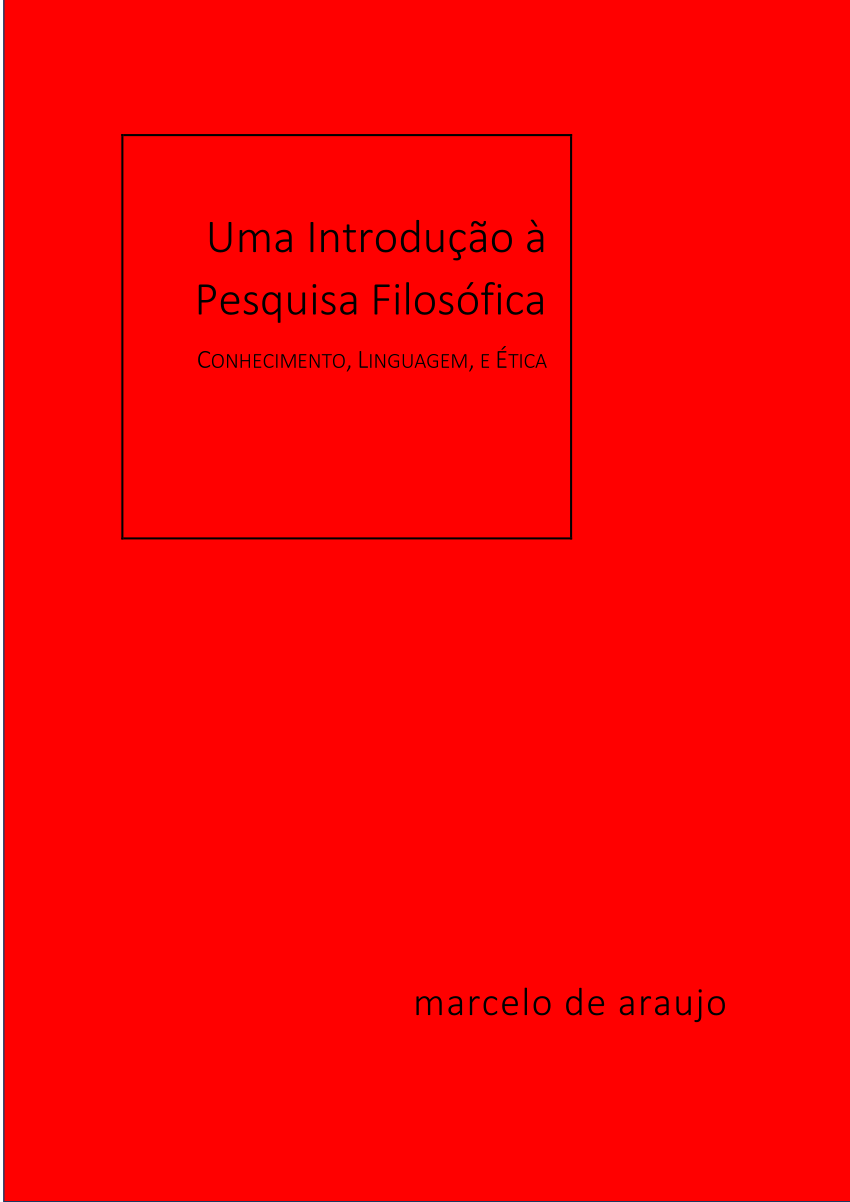 PDF) ARAUJO. Conhecimento, Linguagem, e Ética (2022.05.25)