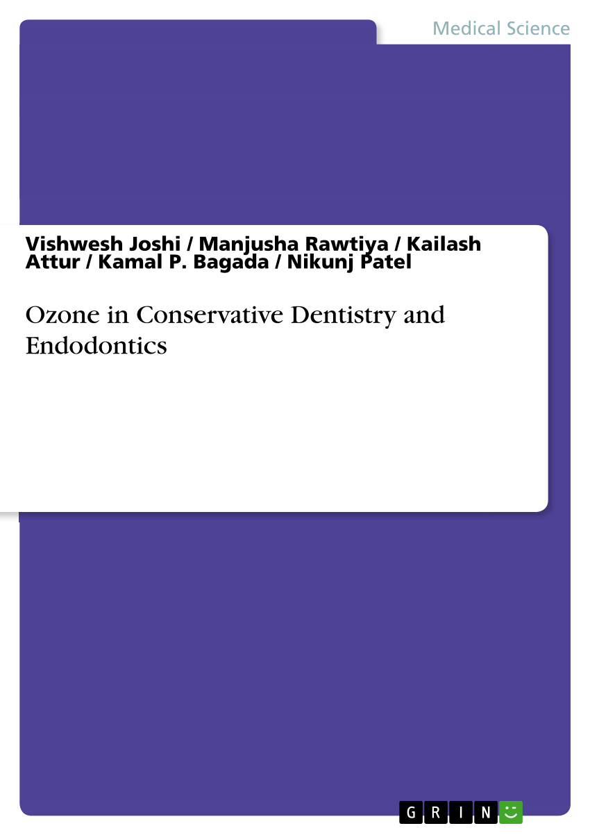 PDF) Ozone in Conservative Dentistry and Endodontics Medical Science